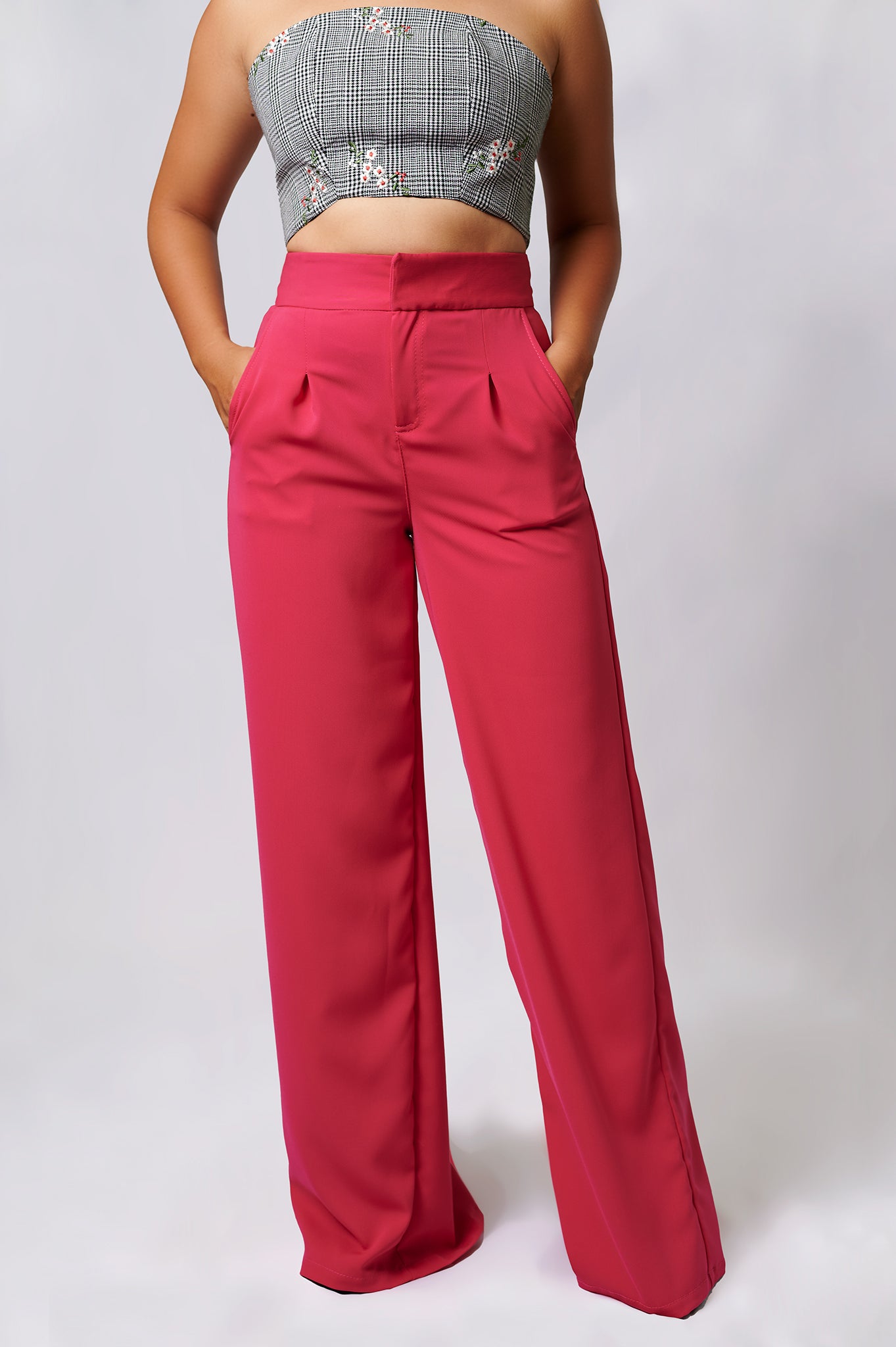 Pantalón Full Lenthg Fuscia